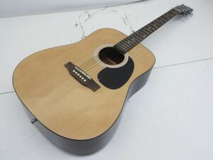 Z067-N39-196 PlayTech プレイテック D 4N アコースティックギター 現状品①