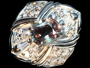 IIL11428SS【1円～】新品【RK宝石】《Alexandrite》希少宝石 極上アレキサンドライト 特大1.25ct!! 極上ダイヤモンド Pt900 超高級リング