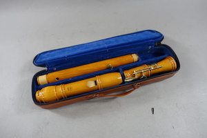 K8 YAMAHA ヤマハ　木製　バロック式　テナーリコーダー　笛　管楽器　ヤマハ楽器　ケース　リコーダー