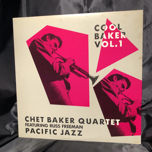 CHET BAKER QUARTET / COOL BAKER VOL.1 LP PACIFIC JAZZ・KING RECORD
