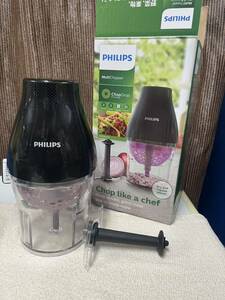 ★PHILIPS フィリップス マルチチョッパー チョップドロップ テクノロジー HR2509/95 中古品★