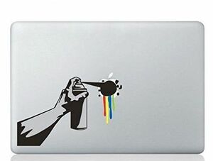 MacBook ステッカー シール spray The apple (13インチ)