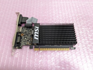 ■MSI GeForce GT710 2GB DDR3 PCI-Express グラフィック ボード カード nVidia ファンレス GT 710 2GD3H LP