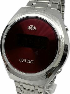 1円〜 H ORIENT オリエント タッチトロン G680109A-40 メンズ クォーツ デジタル アンティーク ヴィンテージ ジャンク 時計 6224417