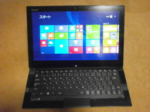 【訳アリ品】SONY VAIO SVD1322A1J　Windows8.1Pro64bit　Intel Corei5 4200U 1.6GHz　メモリ8GB　SSD238GB　無線LAN