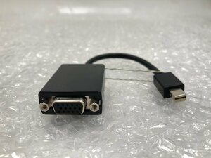 Mini DisplayPort から VGA 変換アダプター MiNi DP オス to VGA　メス 変換アダプタ 中古　動作品