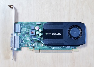 nVIDIA Quadro K420 GDDR3 2GB 4K@60Hz・Metal対応 ベースクロック876MHz 2009-2012MacPro 最新macOS Sonoma14.4.1まで対応 