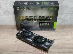 NVIDIA EVGA GeForce GTX1070 8GB ACX3.0 SUPERCLOCKED 【グラフィックボード】