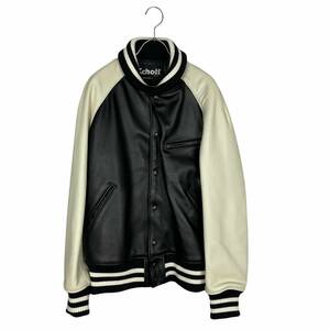 Schott×eye JUNYA WATANABE(ショット×ジュンヤワタナベ) stadium jumper JKT (black)