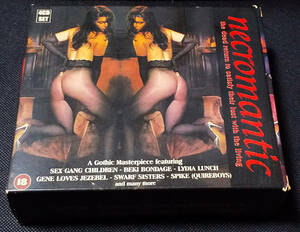 VA - Necromantic UK盤 4xCD BOX Dressed To Kill - DTKBOX 159 リディア・ランチ Lydia Lunch, Beki Bondage, Sex Gang Children