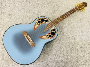 【良音】Ovation Super Adamas 1687-8 30th Anniversary Blue Burst オベーション スーパーアダマス エレアコ 2005【メンテナンス済】♪HG