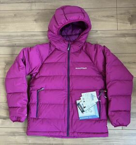 ☆ 送料無料 新品 mont-bell モンベル GORE-TEX ゴアテックス ウィンドストッパー ダウンパーカ Kid