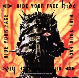 ＊中古CD hide/HIDE YOUR FACE 1994年作品1stアルバム 松本秀人 横須賀サーベルタイガー Xエックス X JAPAN MCAビクターリリース