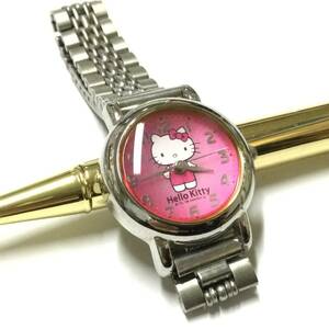 【レトロ＆中古品、電池交換済】大人可愛い シチズン ハローキティ 腕時計