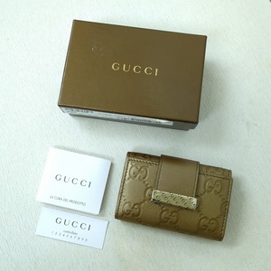 GUCCI グッチ GG 6連 キーケース ゴールドカラー 2009年限定色