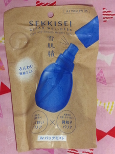 雪肌精 SEKKSEI ☆ クリアウェルネス W バリアミスト 80mL 