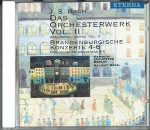 独CD Helmut Koch Bach: Orchestral Works Vol.2 Brandenburg Concertos 4-6 BC30032 EDEL /00110