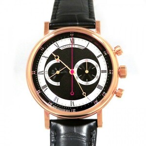 ブレゲ Breguet クラシック クロノグラフ 5287BR/92/9ZU ブラック/シルバー文字盤 新古品 腕時計 メンズ