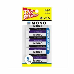 【新品】(まとめ) トンボ鉛筆 MONO消しゴム 小 JCA-561 1パック（5個） 【×30セット】