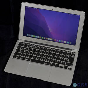 【MbA-D7】MacBook Air 2015 A1465 EMC2924 11インチ Intel Core i5-5250U 1.6GHz SSD128GB RAM4GB ACアダプターなし【中古品】