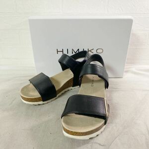 3917☆ HIMIKO ヒミコ シューズ 靴 サンダル レザーサンダル カジュアルシューズ レディース 22.5 箱付き