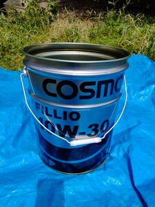 20Lのペール缶、高さ36センチ、直径30センチ、灰皿、ゴミ入れ、物入れに最適