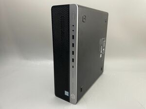 ★1円スタート★第8世代★HP EliteDesk800 G4 SFF Core i7 8700 16GB★現状引渡★ストレージ/OS無★BIOSまでの動作確認★