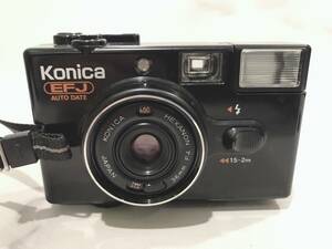 KONICA EFJ コニカ フィルムカメラ コンパクトカメラ 通電確認済み 中古