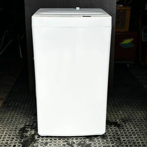 s0511602 amadana アマダナ 全自動洗濯機 AT-WM45B 4.5kg ホワイト 引っ越し 一人暮らし 家電 動作確認済 暮らし応援 中古品