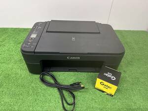 【s2694】【中古品】 Canon PIXUS キャノン ピクサス 複合機 インクジェットプリンター K30352 ブラック 通電確認済み