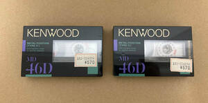 新品未開封 KENWOOD ケンウッド MD46D TypeⅣ Metal Position メタルカセットテープ
