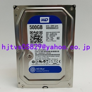 新品 Western Digitalブルーwd5000azlx 3.5インチ 500GB 7200 RPM SATA ハードドライブ