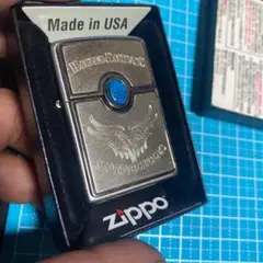 最終価格　zippo ハーレー　ターコイズ　オイルライター