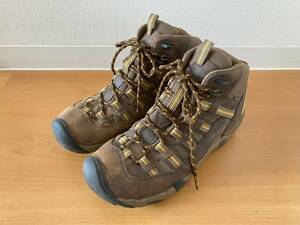 KEEN キーン　トレッキングシューズ　US9 27cm ブラウン系　KEEN.DRY