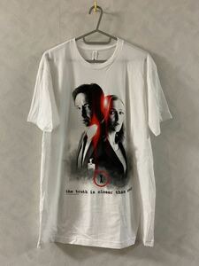 美品 X-ファイル Tシャツ サイズM The X-Files NEXT LEVEL APPAREL デイヴィッド・ドゥカヴニー ジリアン・アンダーソン