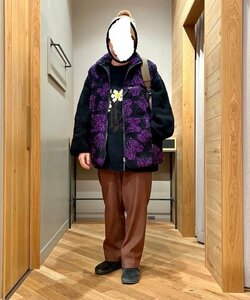 ニードルス×ビームス　フリースベスト Boa Fleece Vest【3.6万円/M