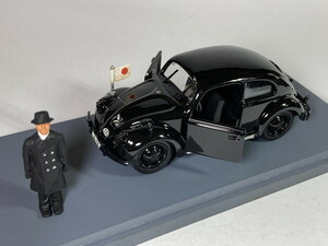 VW ビートル Beetle 1939 with Japanese Ambassador Gen. Oshima 1/43 - リオ RIO