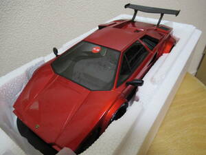 ★GT　Spint　1/18　世界限定500台　ランボルギーニ　カウンタック　khyzyl saleem Huratach　レッド★　