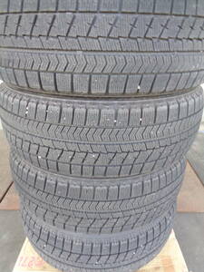 S96　冬用　ＢＳブリザックＶＲＸ　185/60R15　中古スタッドレスタイヤ４本