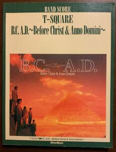 【中古】T-SQUARE T-スクゥエア 「B.C. A.D.〜Before Christ & Anno Domini〜」