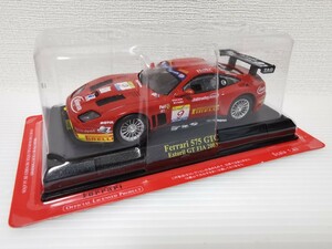 送料300円〜★未開封★ アシェット 公式フェラーリF1コレクション Ferrari 575 GTC Estoril FIA 2003 1/43スケール ミニカー