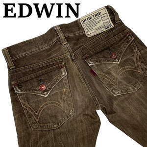 EDWIN エドウィン 503 フレア W28 (約82cm W32相当) BLUE TRIP FLARE デニム パンツ メンズ ジーンズ ブーツカット