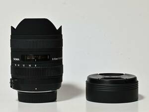 美品　SIGMA シグマ　8-16mm F4.5-5.6 DC HSM (Nikon ニコン用)　保証書＆説明書付き