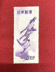 ＃4179【中古品】希少 1949年切手 月に雁8円　1枚　
