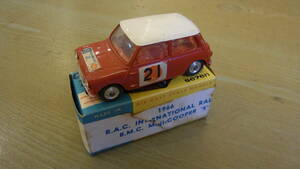 CORGI 333　RAC INTERMATIONAL RALLY　BMC MINI COOPER　S　コーギー３３３　RAC　ラリーミニクーパーS