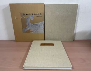 ds02◯希少！書・小川東州の世界 1998年 北海道新聞社 限定266 / 書道 / 函あり / 深川