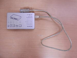 ELECOM エレコム USB マルチカードリーダーライター MR-A13HSV SDカード スマートメディア コンパクトフラッシュ メモリースティック等対応