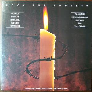 12691 【US盤★美盤】 V.A. STING PAUL McMARTNEY etc./ROCK FO AMNESTY