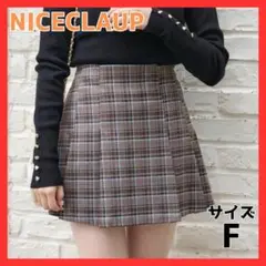 ★美品★NICE CLAUP ミニスカパン スカート　キュロット　ショーパン