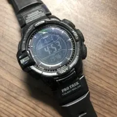 カシオprotrek　 PRG-270-1AJF ブラック　番号3415